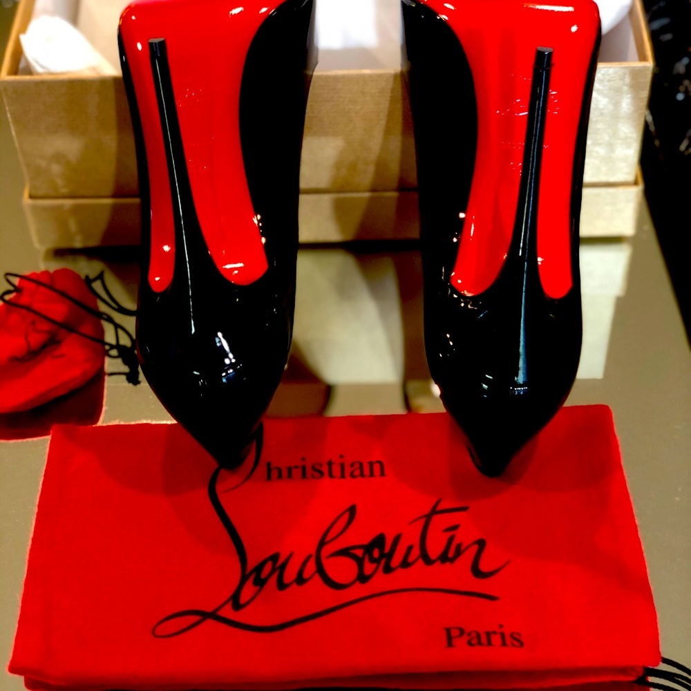 Louboutin Shoes So Kate size 39.5 Patent Leather